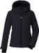 killtec Ski-jas/gewatteerde jas/functionele jas in donslook met capuchon en sneeuwvanger KSW 31 WMN SKI QLTD JCKT, zwart blauw, 44, 43417-000