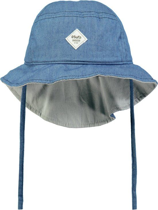 Barts Lune - Bucket Hoed - Maat 47 - Kinderen - Denim