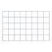 Grille 10 x 10 cm maille - Dimensions : 80 x 50 cm