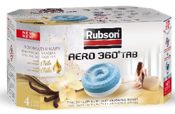 RUBSON Navullingen AERO 360 vanille Aroma 4 pcs