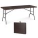 Viking Choice Campingtafel - Klaptafel 179x74 cm - Hout look - Duurzaam HDPE tafelblad