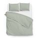 Zo!Home dekbedovertrek satinado - foam groen - lits-jumeaux 240x200/220 cm