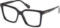 MAX&Co. MO5173 001 Zwart Glanzend Vierkant Kunststof/Carbon Dames Bril