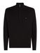 Tommy Hilfiger Trui 'ESSENTIAL' rood / zwart / wit