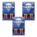 Varta 12 x R-03/R03/AAA-alkalinebatterijen, 1,5 V, Longlife Max Power
