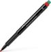 Faber-Castell Multimarker - Permanent - Medium - Red