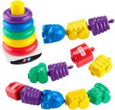 Mattel Fisher-Price Stapeltoren en Klikkralen Set