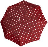 Knirps T.760 Stick Automatic Dot Art Red Rood Paraplu