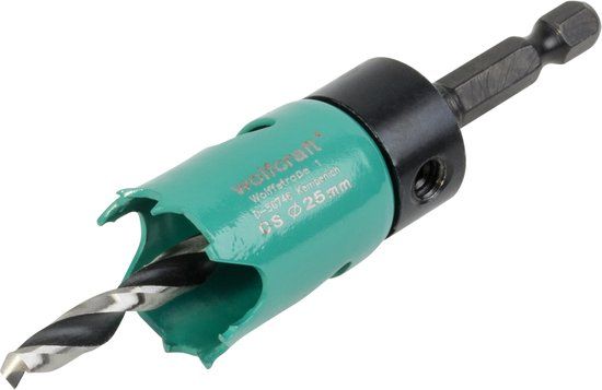 wolfcraft - Carbonstalen gatenzaag Ø 25 mm - 5963000