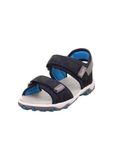SUPERFIT Sandalen 'Mike 3.0' marine / grijs / aardetinten / wit