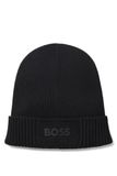 BOSS Asic Beanie Black zwart