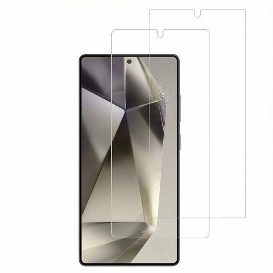 Accezz Screen Protector - 2 Pack Glass Screenprotector - Geschikt voor Samsung Galaxy S25 Ultra