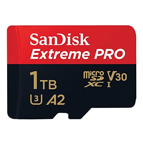 SanDisk Extreme PRO 1 TB MicroSDXC UHS‐I‐Kaart Met SD-Adapter