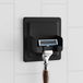 Merkloos Scheerhouder Scheerapparaathouder - Zelfklevend - Siliconen Grip - Zwart - Voor Badkamer en Douche