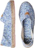 Toni Pons Klassieke unisex-espadrille BLANES-AP Blauw Textiel Maat 40