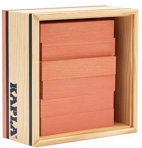 Kapla C40ROSE - Bouwspeelgoed - Roze - Hout - 3+ jaar