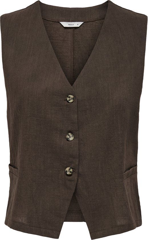 ONLY Vrouwen Blouse ONLTIZANA Top Chocolate Martini