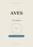 Cuaderno de Campo: Aves de España: Guía de identificación y registro de campo