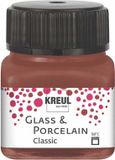 Kreul Glasverf - Porseleinverf - Cognac - Classic - Glazuur look - 20 ml