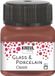 Kreul Peinture pour verre - Peinture pour porcelaine - Cognac - Classic - Aspect émail - 20 ml