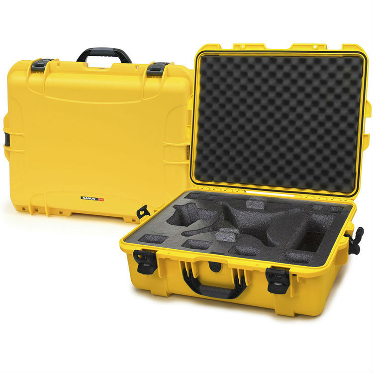 Nanuk 945 Case Yellow with Foam Insert for DJI Phantom 4