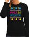 Bellatio Decorations Apres ski sweater dames - apres ski instructor - zwart - winter XL