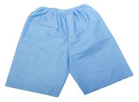 Medline wegwerp-shorts, blauw (30 stuks), Large