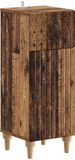 vidaXL - Badkamer - Opbergkast - ALKMAAR - Oud - hout - 30 - x - 31 - x - 80 - cm