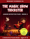 The Magic Show Trickster: A Detective Puzzle Book for Kids Ages 8–12