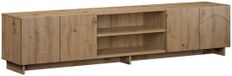 vidaXL Tv-meubel 179.5 x 34.5 x 40 cm Artisanaal eiken Bewerkt hout