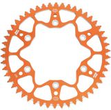 Moto-master Aluminium Achtertandwiel Oranje 44t
