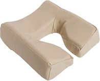 Master Massage Ergonomic Dream Hoofdkussen Gezichtskussen Hoofd voor massagebed van geheugenschuim Klittenbandsluiting Beige