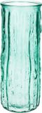 Bellatio Design Vase à fleurs - clair - verre transparent - 10 x 25 cm