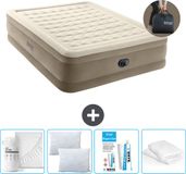 Intex Luchtbed - 2-Persoons - 152 x 203 x 46 cm - Beige