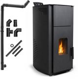 THUNDER Yoren Granulés poêle 22,2 kW - CV Watermantel - WiFi - 240 m²