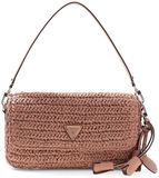 GUESS Ofelia Flap Shoulder Bag Coral Pink