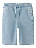 NAME IT Jongens Bermuda Shorts NKMBEN SKATER SWE DNM BERMUDA 1991-TR H Lichtblauw Katoen Maat 134