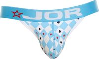 JOR King Jockstrap Blauw Heren Ondergoed Maat L