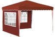 vidaXL Pop-up Feesttent Terracotta Oxford Stof 288 x 288 x 245 cm
