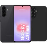 Samsung Galaxy A37 256GB Zwart 5G + BlueBuilt Back Cover Zwart