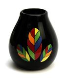 Mate Green Hoja Black mok keramiek 350 ml