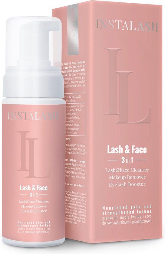 Instalash Lash & Face 2in1 schuimreiniger 100ml