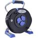 AS Schwabe 822632 FR Enrouleur de câble 25 m noir Prise mâle + contact de protection