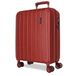 Movon Wood koffer, Uitbreidbare cabinekoffer, rood