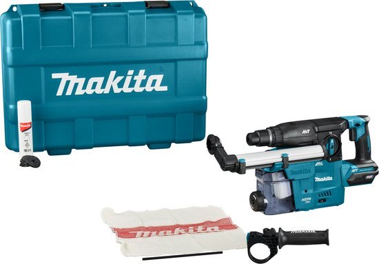 Makita HR008GZ03 Accu Combihamer | 40 V Max | Excl. accu's en lader | met stofafzuiging | In kunststof koffer