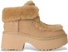 UGG Beige Esmee Leren Enkellaarsjes