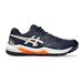 Asics Gel-Lethal Field 2 Hockey Schoenen Unisex Laag Synthetisch Rubber Midnight/Cream