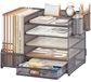 Organisateur de bureau avec 5 niveaux et tiroirs pour bureau