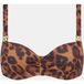 Chantelle Soutien-gorge T-shirt à bonnets demi-coque Memory Wild Leopard F80