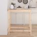Maison Exclusive - Table de bar, 100x50x110 cm, pin massif